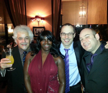 Freespirit as as  quartet in Monte Carlo, Bar Americain, Hotel de Paris
